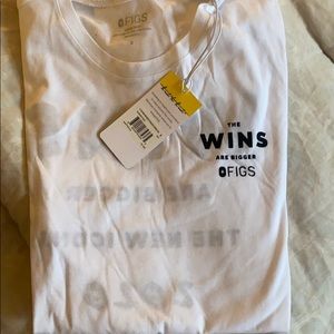 NWT figs under scrub shirt